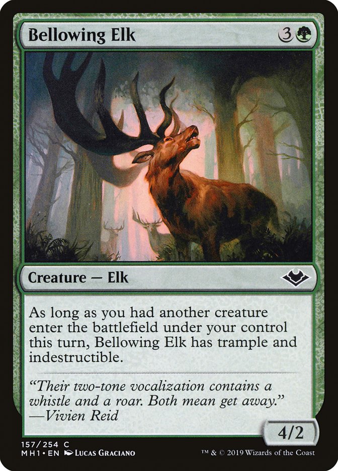 Bellowing Elk [Modern Horizons] | PLUS EV GAMES 