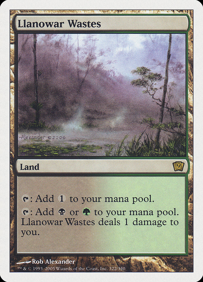 Llanowar Wastes [Ninth Edition] | PLUS EV GAMES 