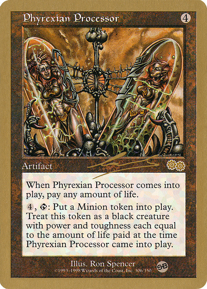 Phyrexian Processor (Nicolas Labarre) (SB) [World Championship Decks 2000] | PLUS EV GAMES 