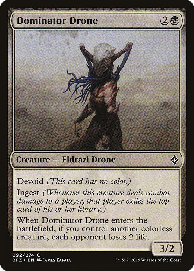 Dominator Drone [Battle for Zendikar] | PLUS EV GAMES 