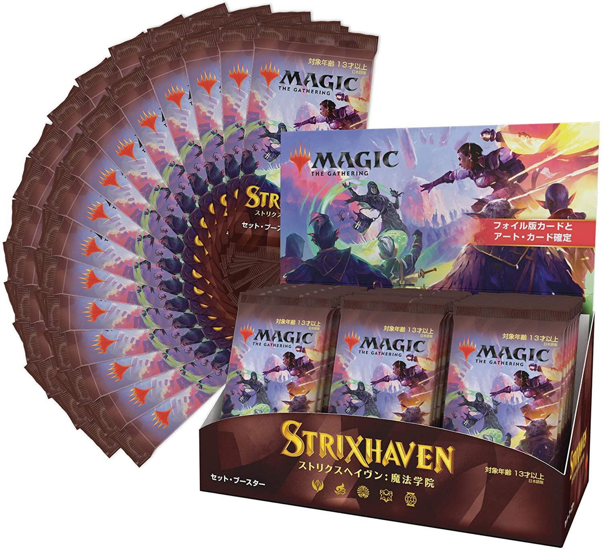 Magic The Gathering: Strixhaven School of Mages - Japanese Set Booster Box - Cape Fear Collectibles