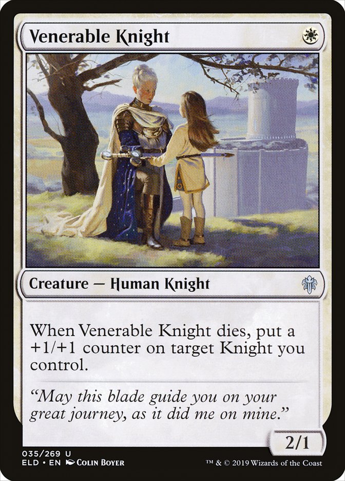 Venerable Knight [Throne of Eldraine] | PLUS EV GAMES 