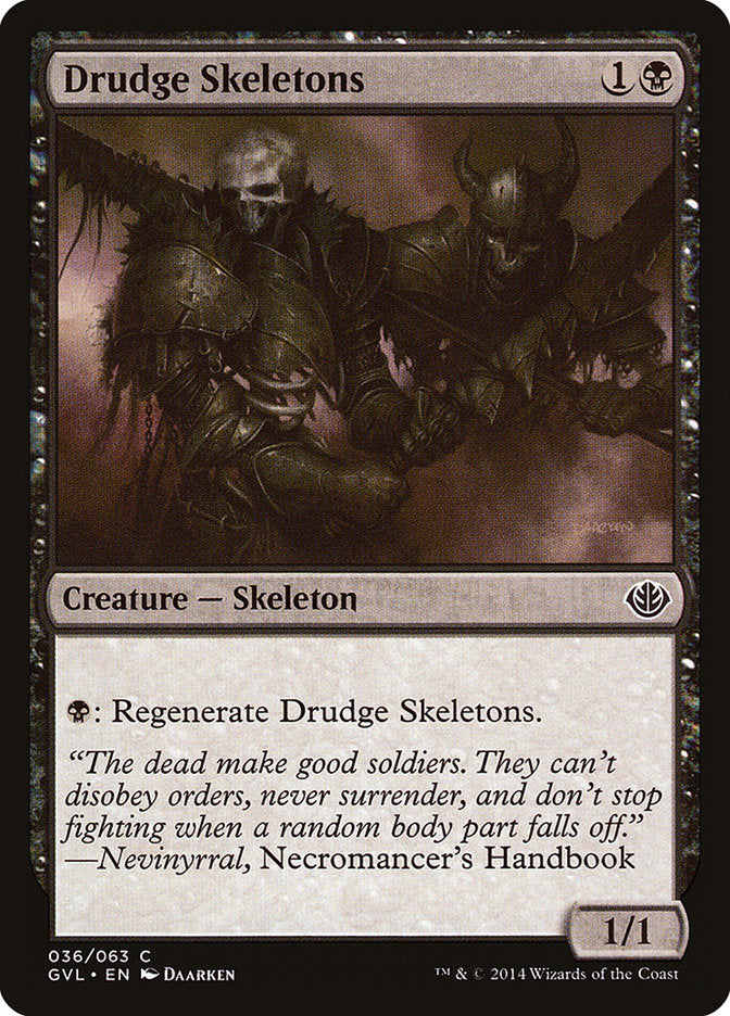 Drudge Skeletons (Garruk vs. Liliana) [Duel Decks Anthology] | PLUS EV GAMES 