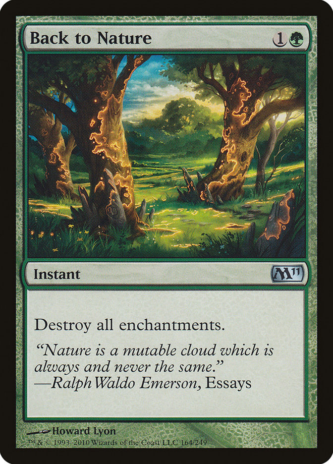 Back to Nature [Magic 2011] | PLUS EV GAMES 