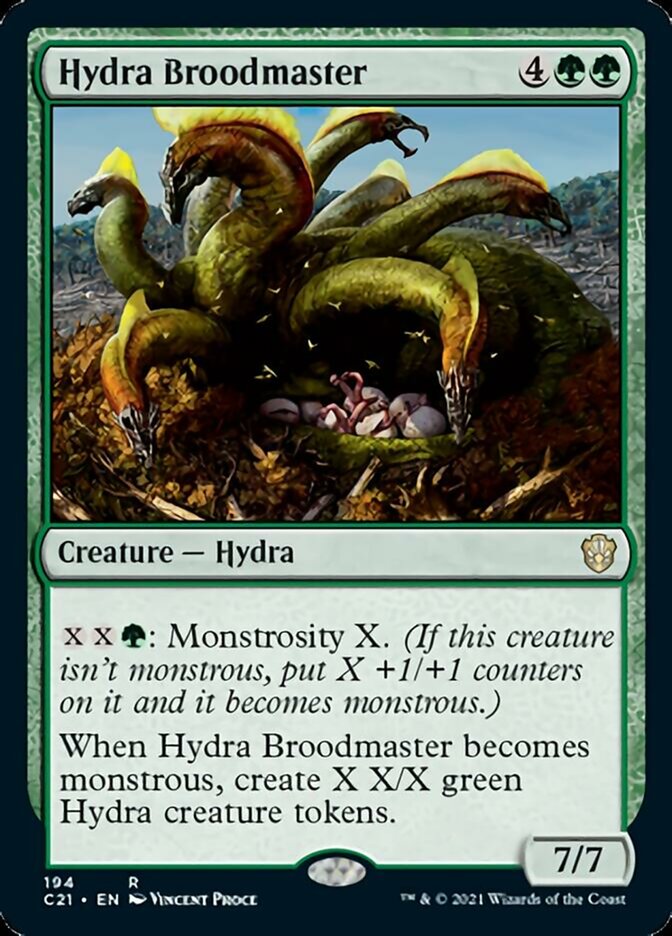 Hydra Broodmaster [Commander 2021] | PLUS EV GAMES 