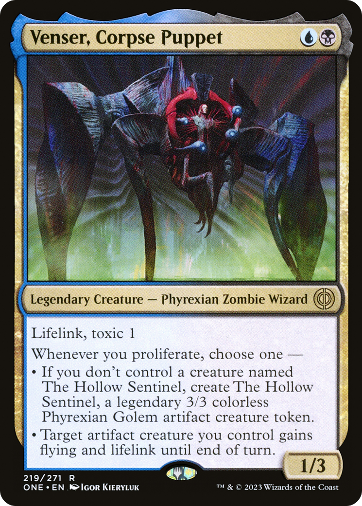Venser, Corpse Puppet [Phyrexia: All Will Be One] | PLUS EV GAMES 