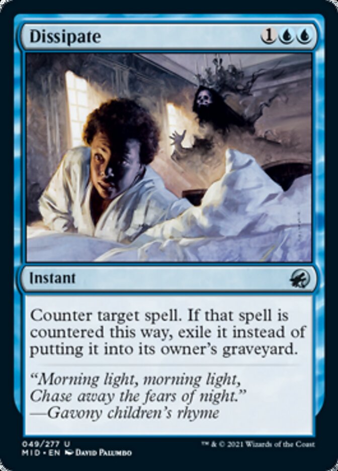 Dissipate [Innistrad: Midnight Hunt] | PLUS EV GAMES 