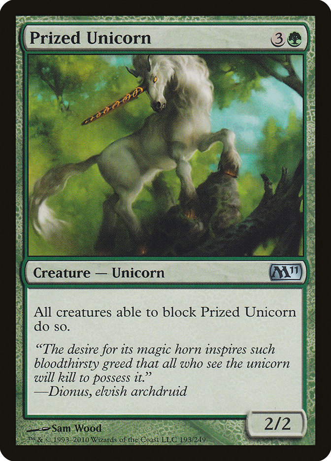 Prized Unicorn [Magic 2011] | PLUS EV GAMES 