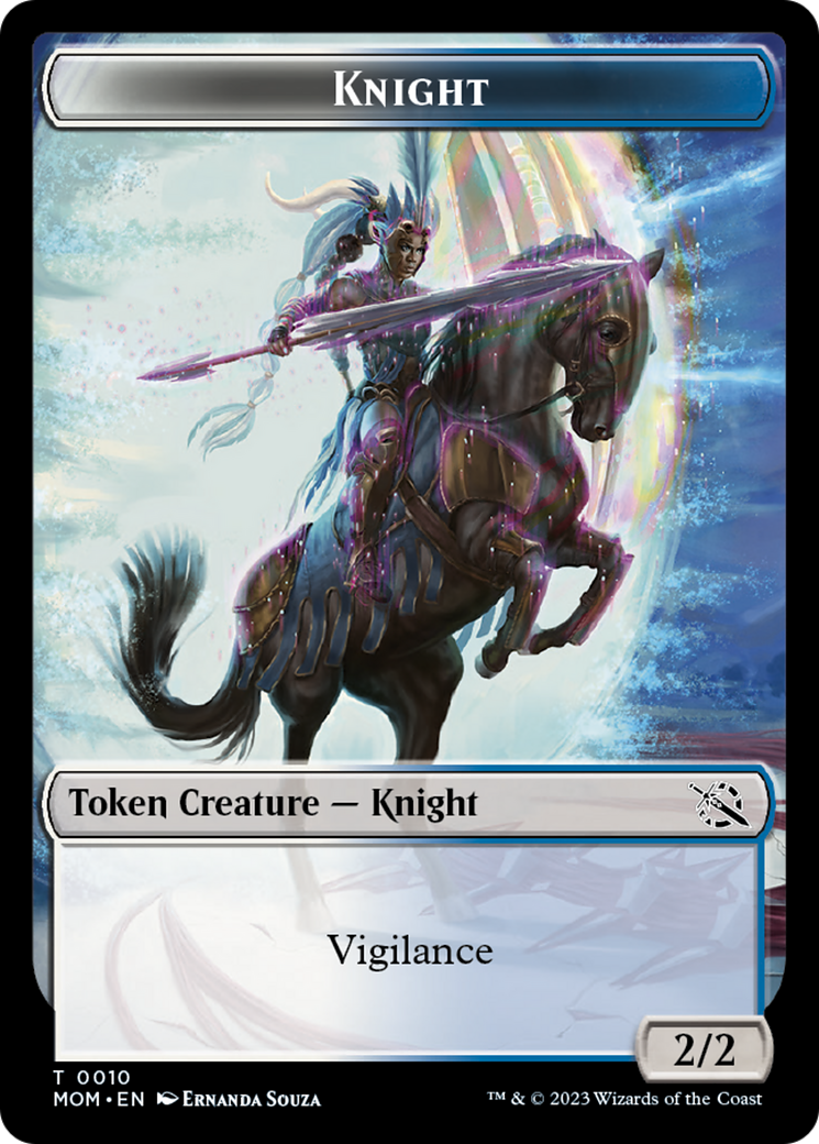 Knight Token [March of the Machine Tokens] | PLUS EV GAMES 