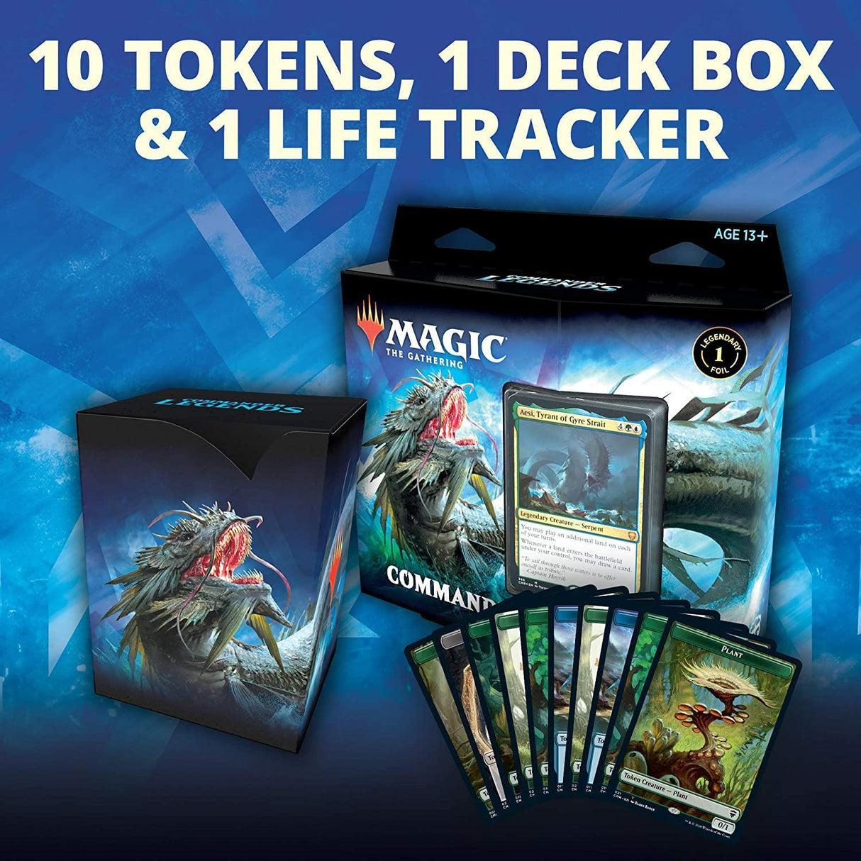 Commander Legends Commander Deck – Reap The Tides - Cape Fear Collectibles
