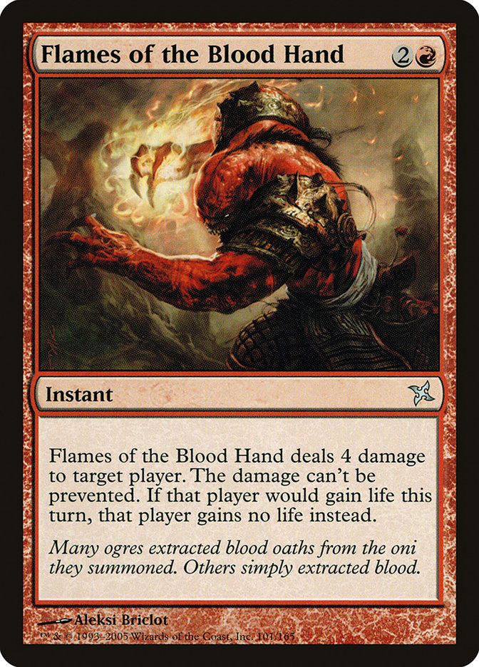 Flames of the Blood Hand [Betrayers of Kamigawa] | PLUS EV GAMES 