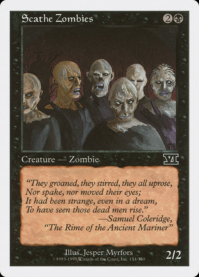 Scathe Zombies [Classic Sixth Edition] | PLUS EV GAMES 