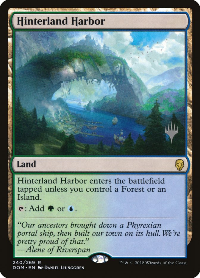 Hinterland Harbor (Promo Pack) [Dominaria Promos] | PLUS EV GAMES 