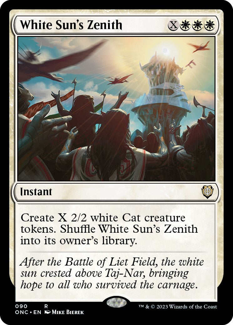 White Sun's Zenith [Phyrexia: All Will Be One Commander] | PLUS EV GAMES 