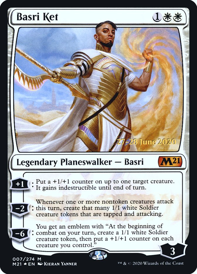 Basri Ket  [Core Set 2021 Prerelease Promos] | PLUS EV GAMES 