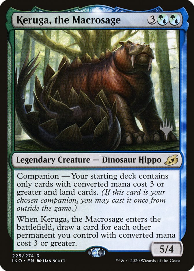 Keruga, the Macrosage (Promo Pack) [Ikoria: Lair of Behemoths Promos] | PLUS EV GAMES 