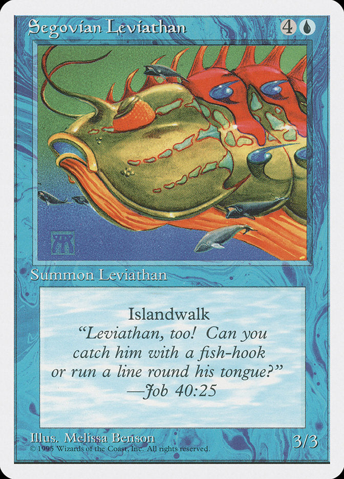 Segovian Leviathan [Fourth Edition] | PLUS EV GAMES 