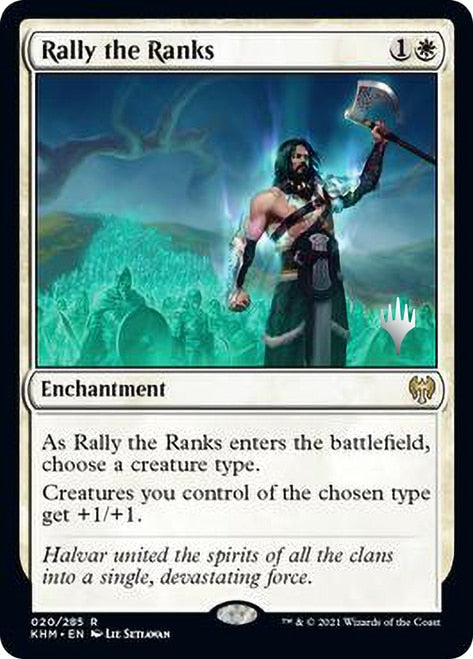 Rally the Ranks [Kaldheim Promo Pack] | PLUS EV GAMES 