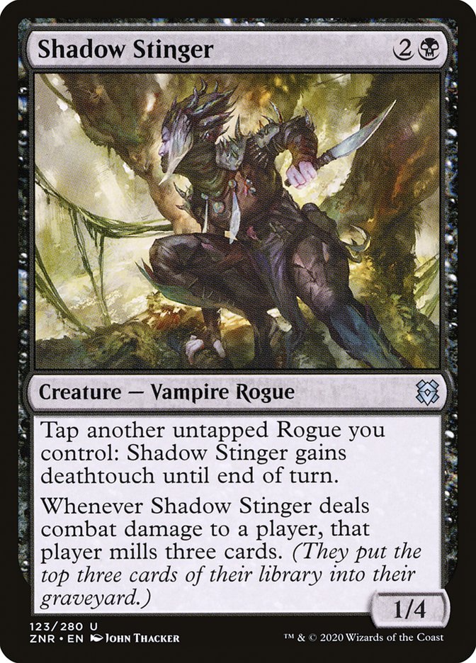 Shadow Stinger [Zendikar Rising] | PLUS EV GAMES 