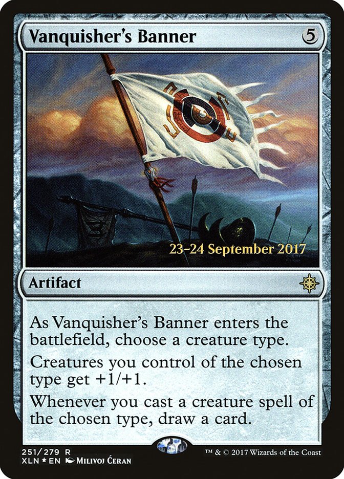 Vanquisher's Banner  [Ixalan Prerelease Promos] | PLUS EV GAMES 