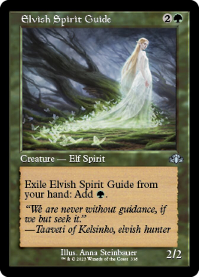 Elvish Spirit Guide (Retro) [Dominaria Remastered] | PLUS EV GAMES 