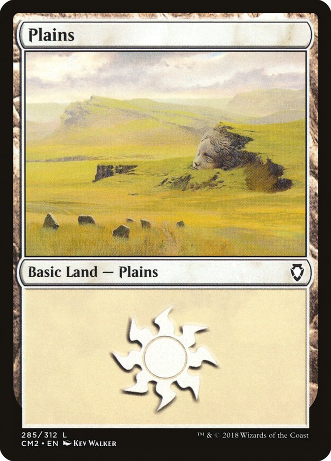 Plains (285) [Commander Anthology Volume II] | PLUS EV GAMES 