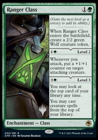 Ranger Class (Promo Pack) [Dungeons & Dragons: Adventures in the Forgotten Realms Promos] | PLUS EV GAMES 