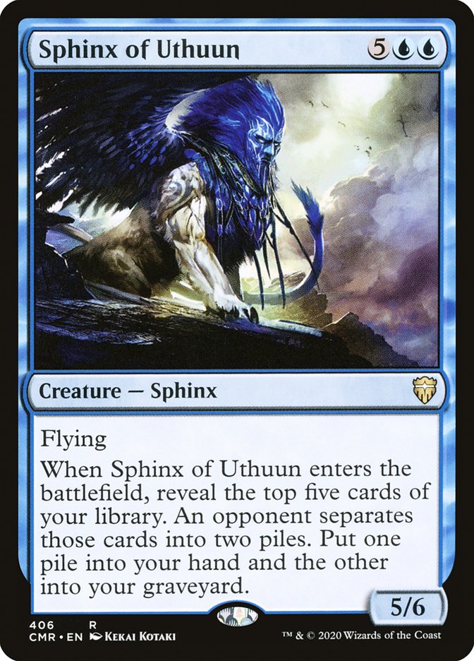 Sphinx of Uthuun [Commander Legends Commander Deck] | PLUS EV GAMES 