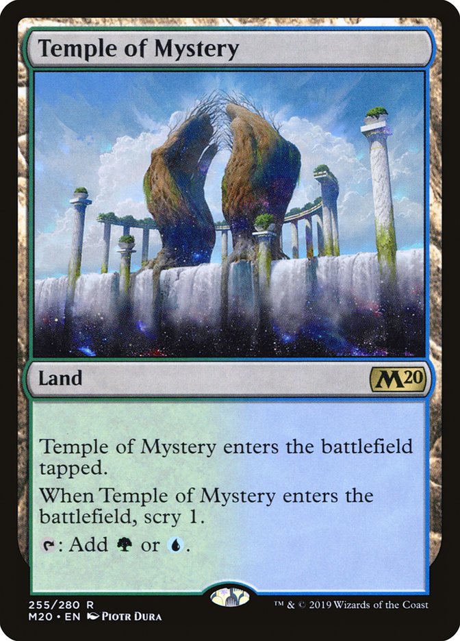 Temple of Mystery [Core Set 2020] | PLUS EV GAMES 