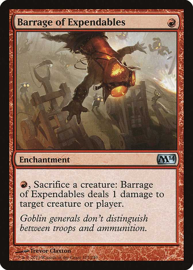 Barrage of Expendables [Magic 2014] | PLUS EV GAMES 