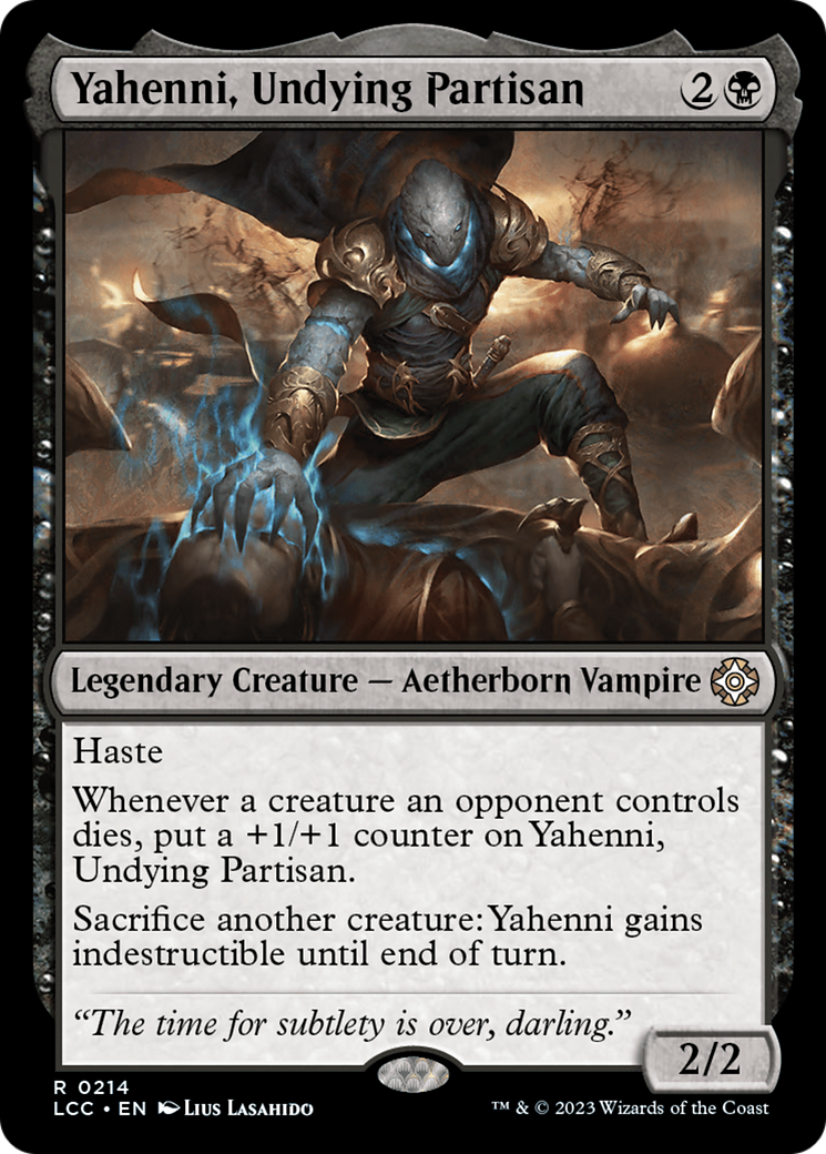 Yahenni, Undying Partisan [The Lost Caverns of Ixalan Commander] | PLUS EV GAMES 