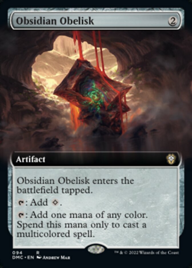 Obsidian Obelisk (Extended Art) [Dominaria United Commander] | PLUS EV GAMES 