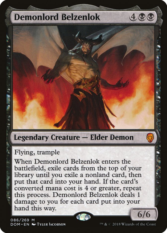 Demonlord Belzenlok [Dominaria] | PLUS EV GAMES 