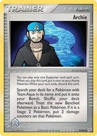 Archie (71) [Team Magma vs Team Aqua] | PLUS EV GAMES 