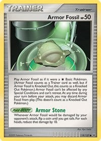Armor Fossil (119) [Platinum]