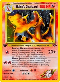 Blaine's Charizard (2) [Gym Challenge] | PLUS EV GAMES 