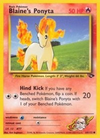 Blaine's Ponyta (64) [Gym Challenge]