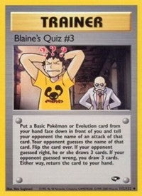 Blaine's Quiz #3 (112) [Gym Challenge] | PLUS EV GAMES 