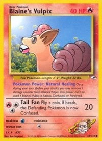 Blaine's Vulpix (65) [Gym Heroes]