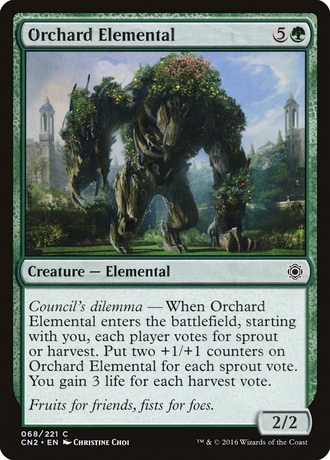 Orchard Elemental [Conspiracy: Take the Crown] | PLUS EV GAMES 