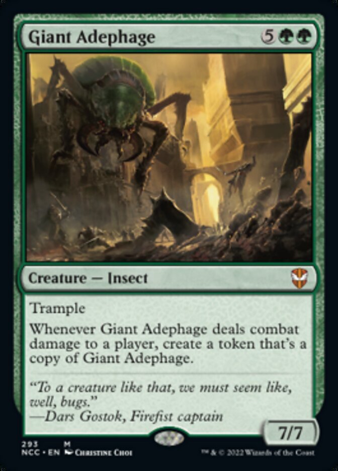 Giant Adephage [Streets of New Capenna Commander] | PLUS EV GAMES 