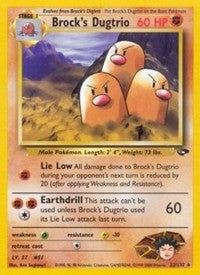 Brock's Dugtrio (22) [Gym Challenge]
