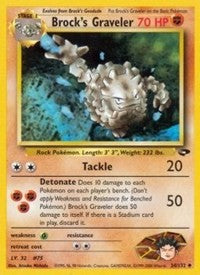 Brock's Graveler (34) [Gym Challenge]