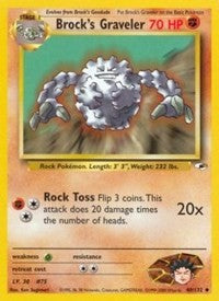 Brock's Graveler (40) [Gym Heroes]