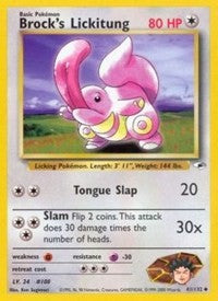 Brock's Lickitung (41) [Gym Heroes]
