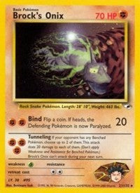 Brock's Onix (21) (21) [Gym Heroes]