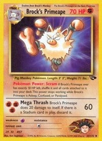 Brock's Primeape (35) [Gym Challenge]