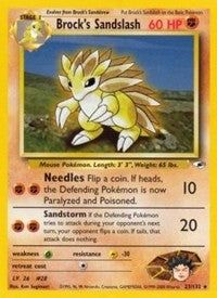 Brock's Sandslash (23) [Gym Heroes]