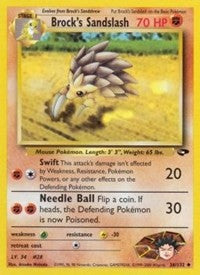 Brock's Sandslash (36) [Gym Challenge]