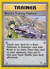 Brock's Training Method (106) [Gym Heroes] | PLUS EV GAMES 